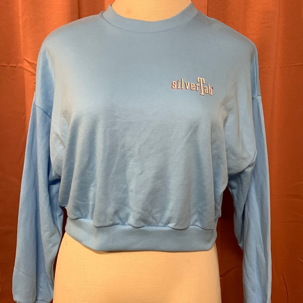 Sweater Blue Size L 60% Cotton 40% Polyester